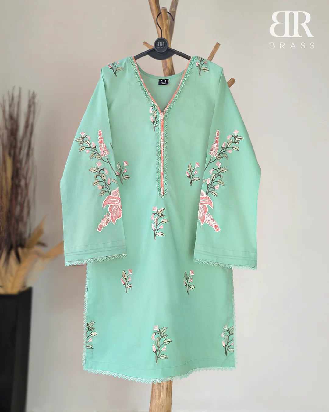 3-Piece Embroidered Lawn Suit