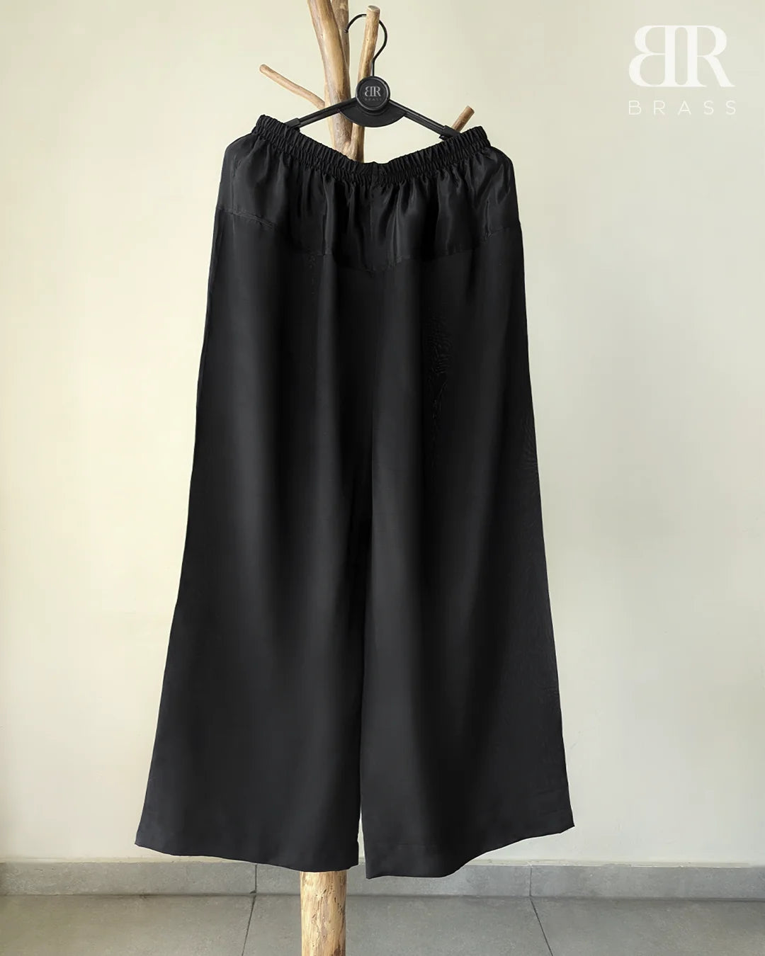 Jet Black Luxury Velvet Hand Embellished Set