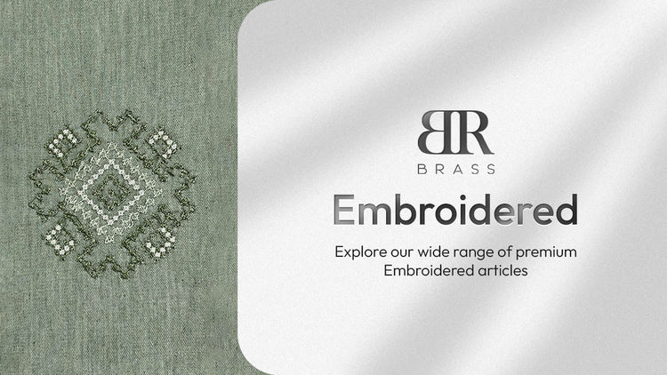 Embroidered
