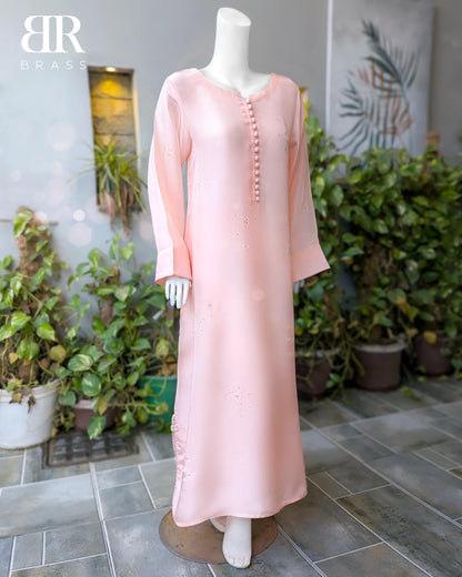 2 Piece Luxury Pret Hand Embellished Kaftaan