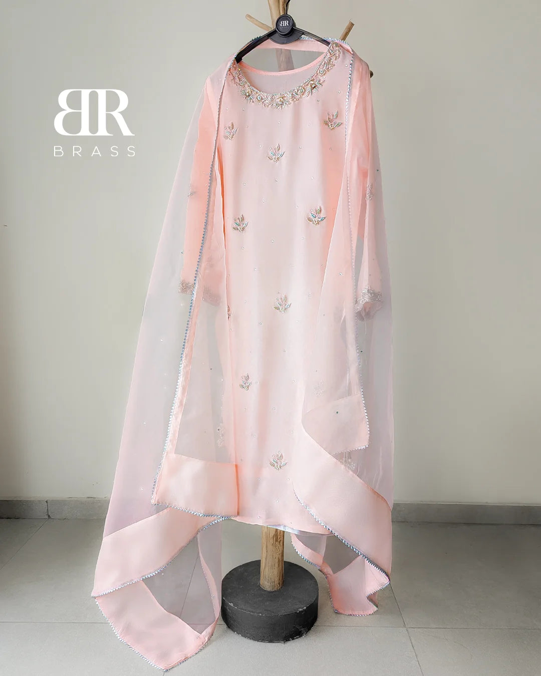 Hand embellished 3-piece suit