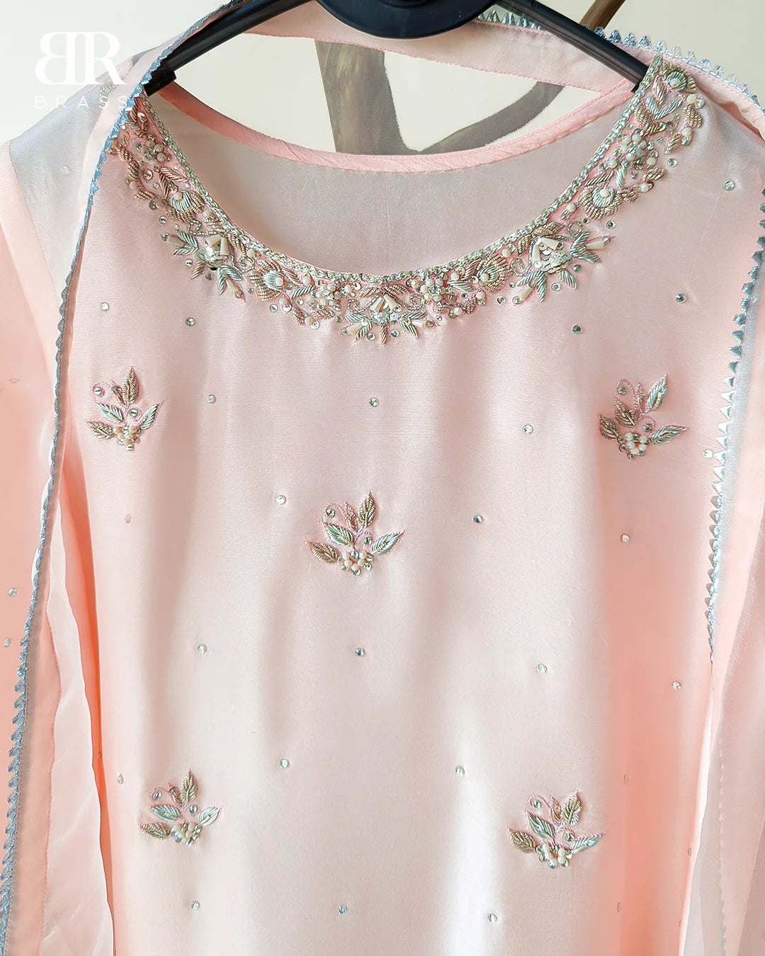 Hand embellished 3-piece suit