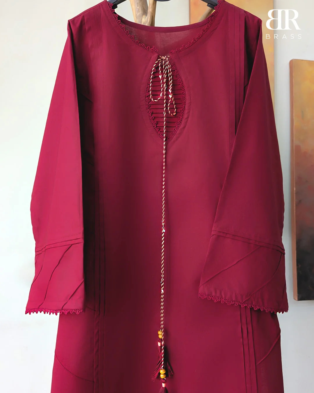 3 - Piece Pure Lawn Suit with Pure Chiffon Dupatta
