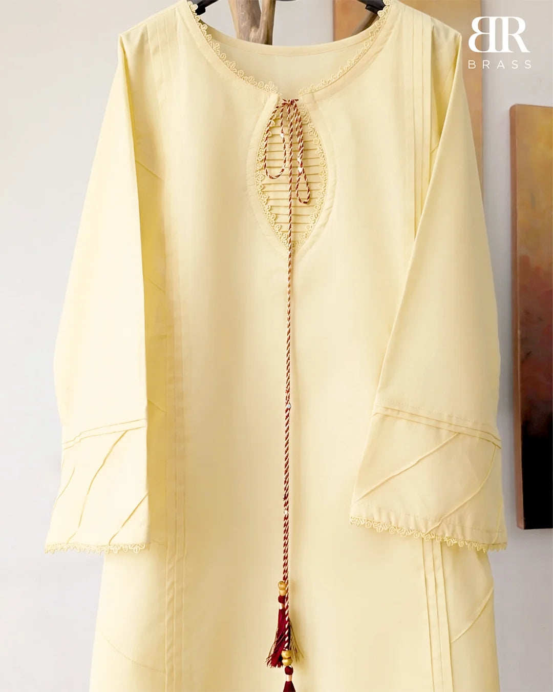 3 - Piece Pure Lawn Suit with Pure Chiffon Dupatta