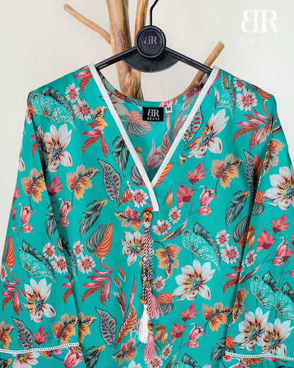 2-Piece Printed Lawn (Pret)