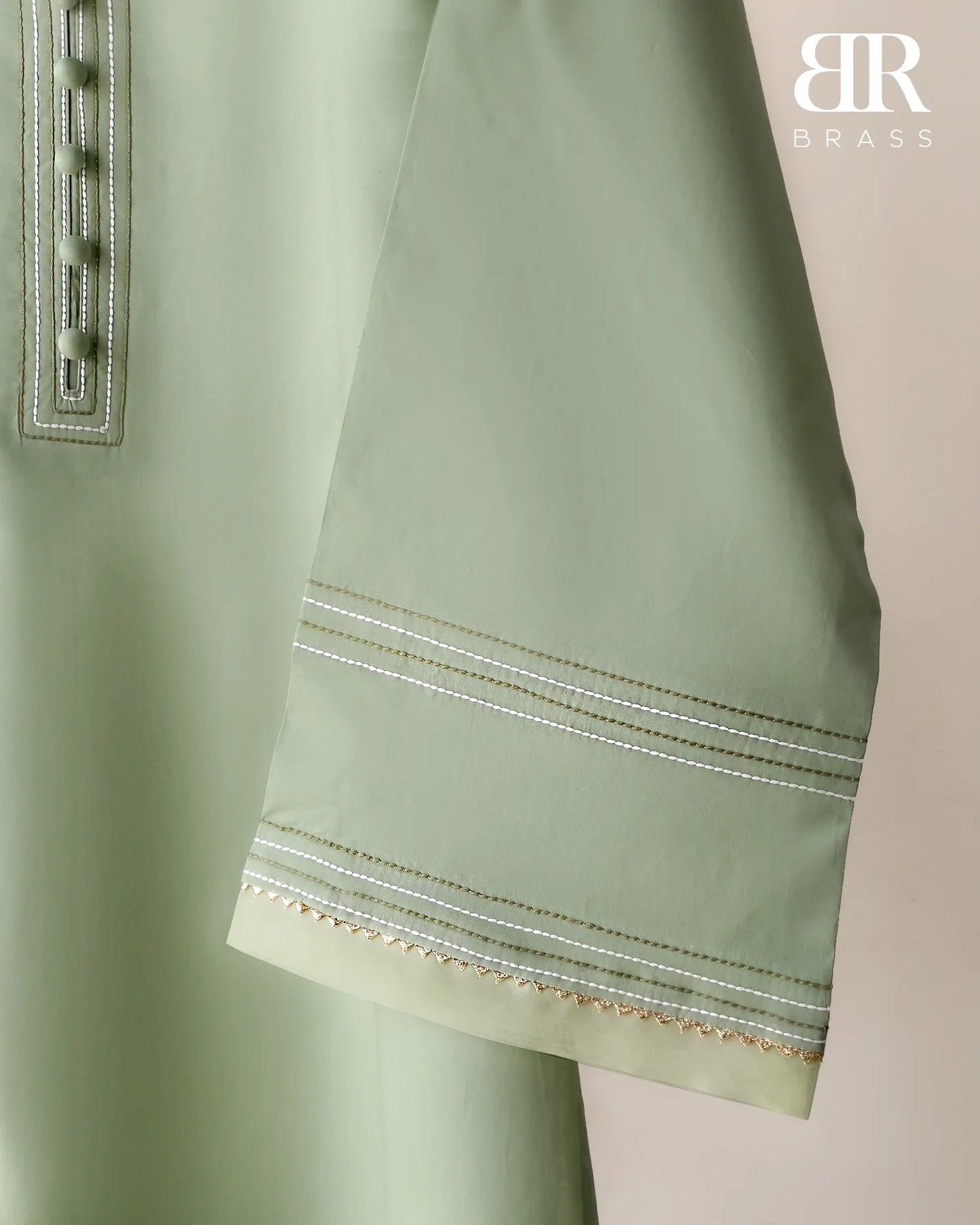Sage Green – 2 Piece Cotton Lawn Solid Essentials