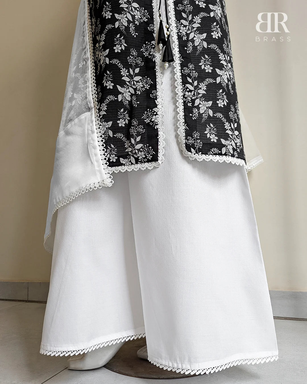 3-Piece Printed Premium Slub Lawn (Pret)