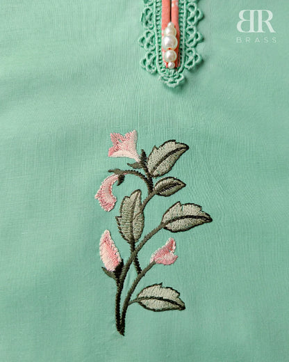 3-Piece Embroidered Lawn Suit