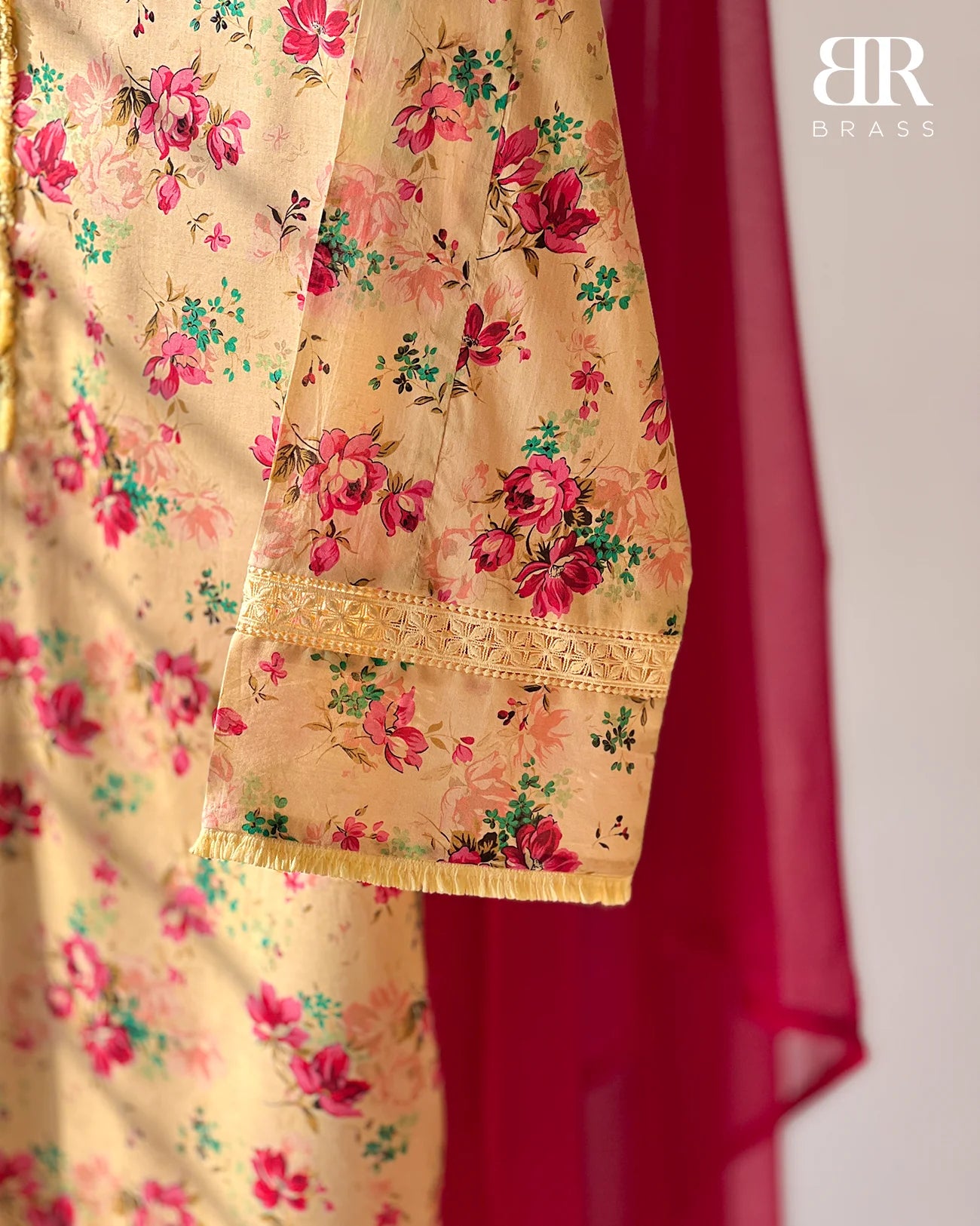 Floral Radiance – 3 Piece Premium Lawn Suit
