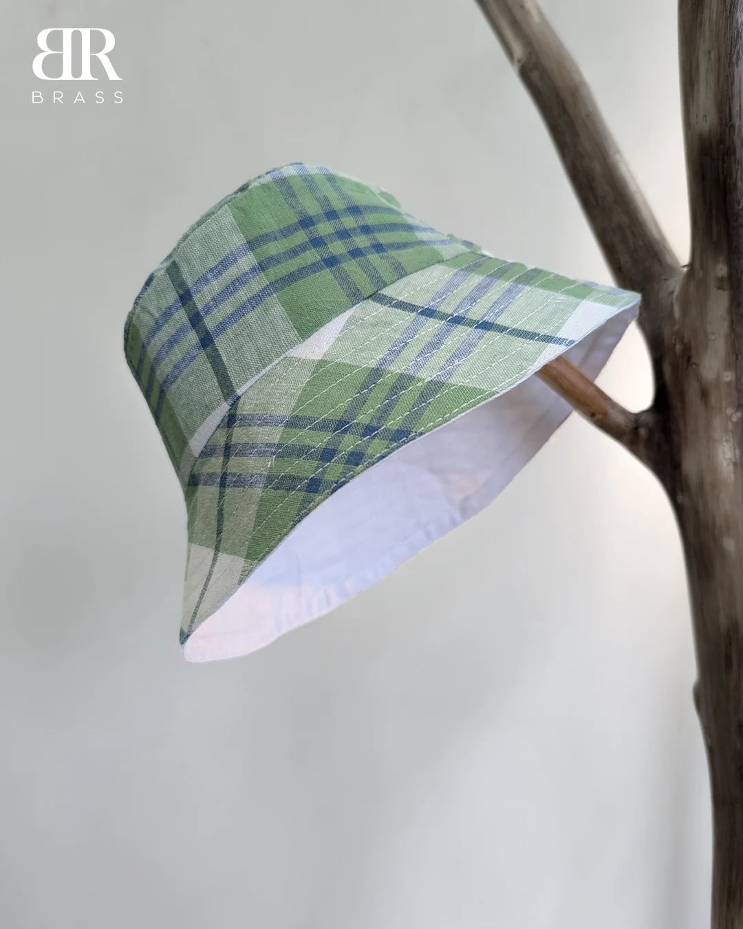 Cotton Linen Shirt with Bucket Hat