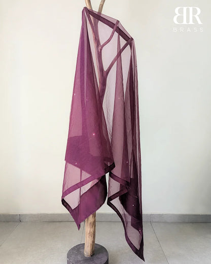 Winter Bloom 3 piece Luxury Velvet Hand embellished Set