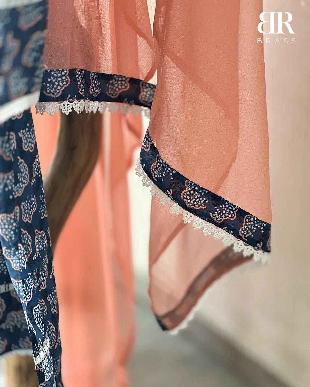 Azure Serenity – 3 Piece Premium Lawn Suit