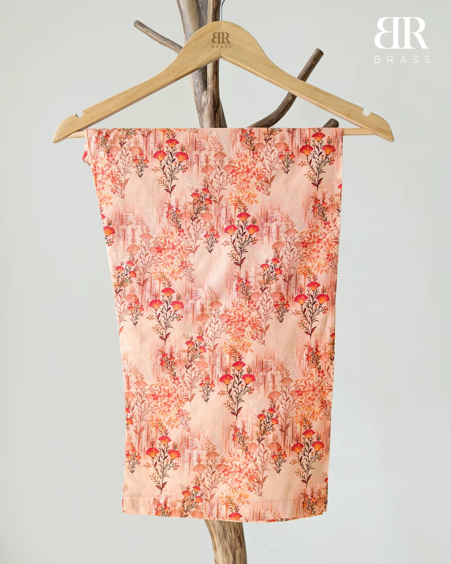 Peach Nectar – 3 Piece Premium Lawn Suit