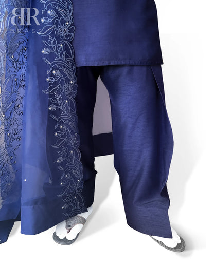 3 Piece Farshi Shalwar Set