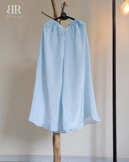 4 Piece Embroidered Chiffon Suit